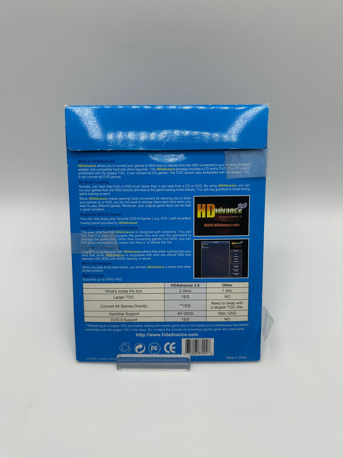 HD advance 3.0 Game Storage