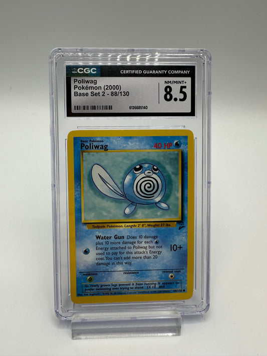 Poliwag B2 88 CGC 8,5