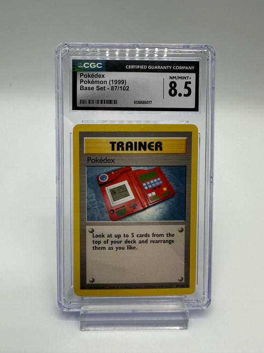 Pokedex BS 87 CGC 8,5