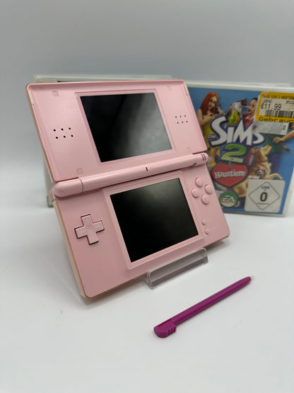 Nintendo DS Lite Bundle Pink inkl. 17x Spiele