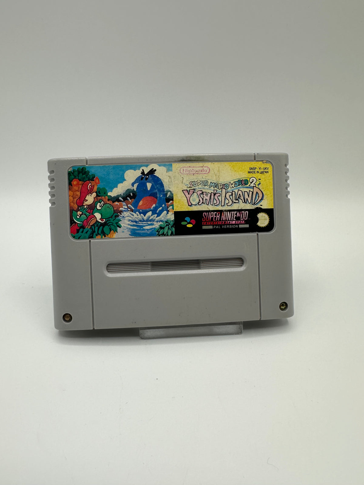 Super Mario World 2 - Yoshis Island - Gebrauchsspuren