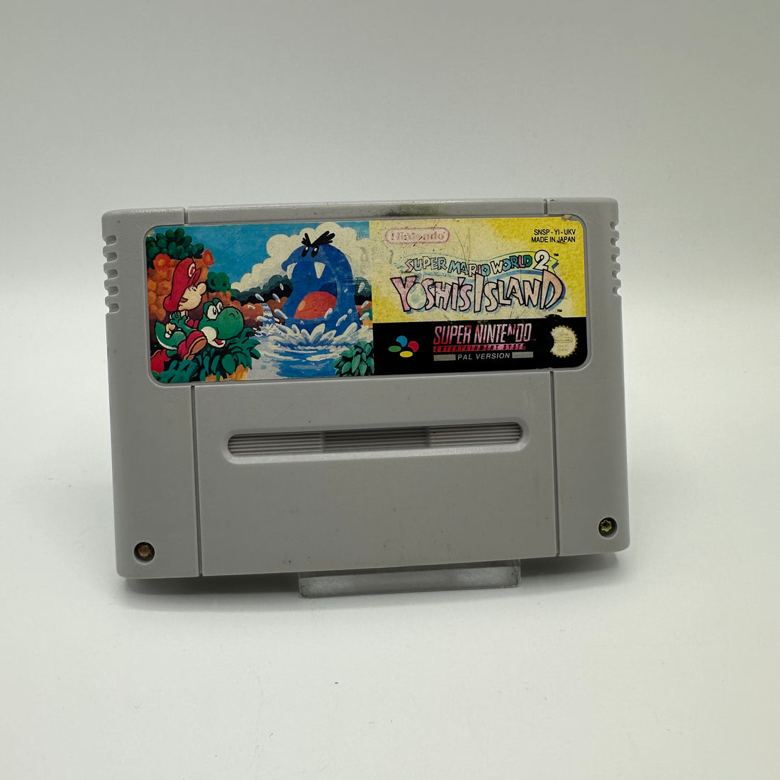 Super Mario World 2 - Yoshis Island - Gebrauchsspuren