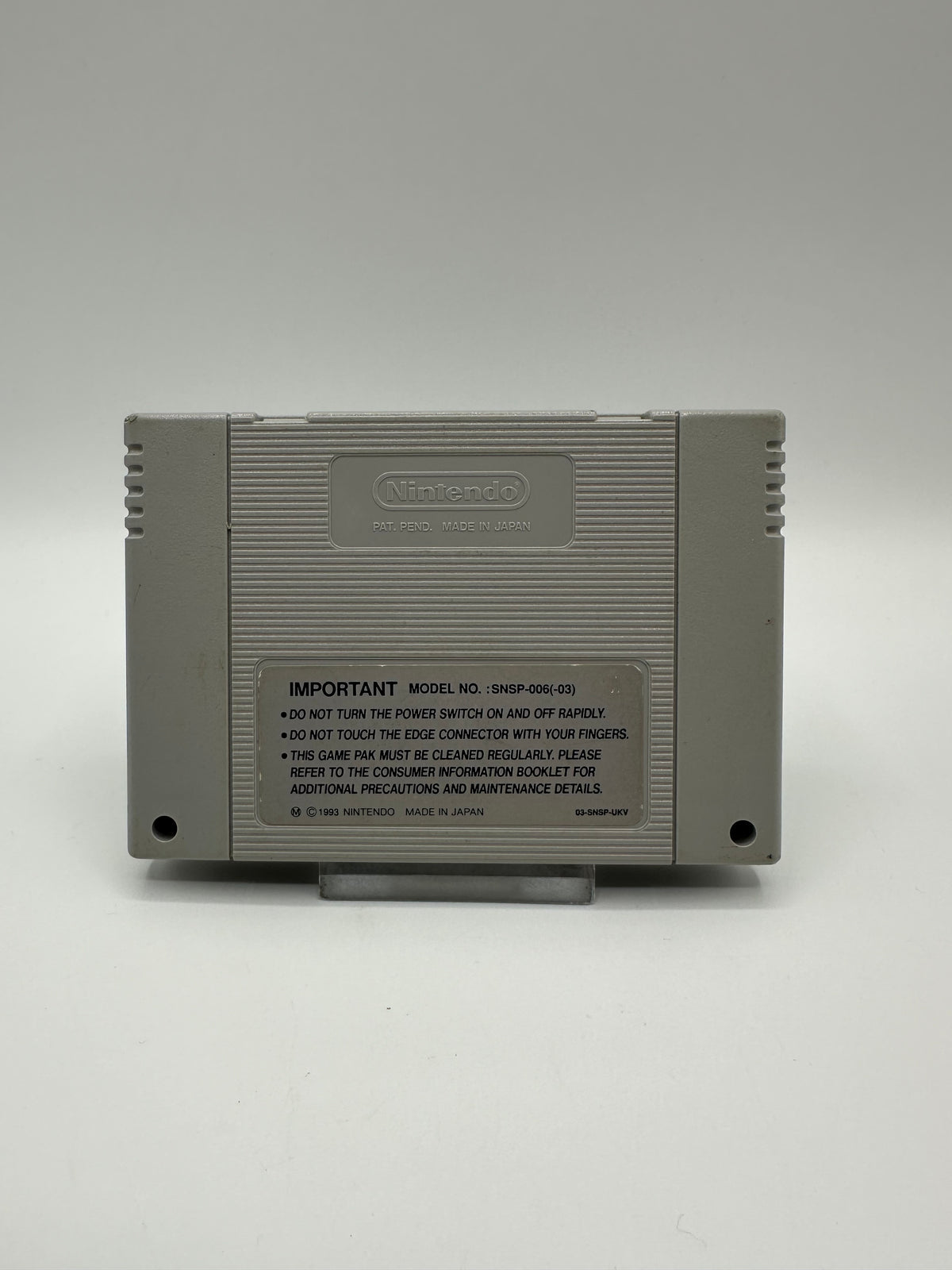 Super Mario World 2 - Yoshis Island - Gebrauchsspuren