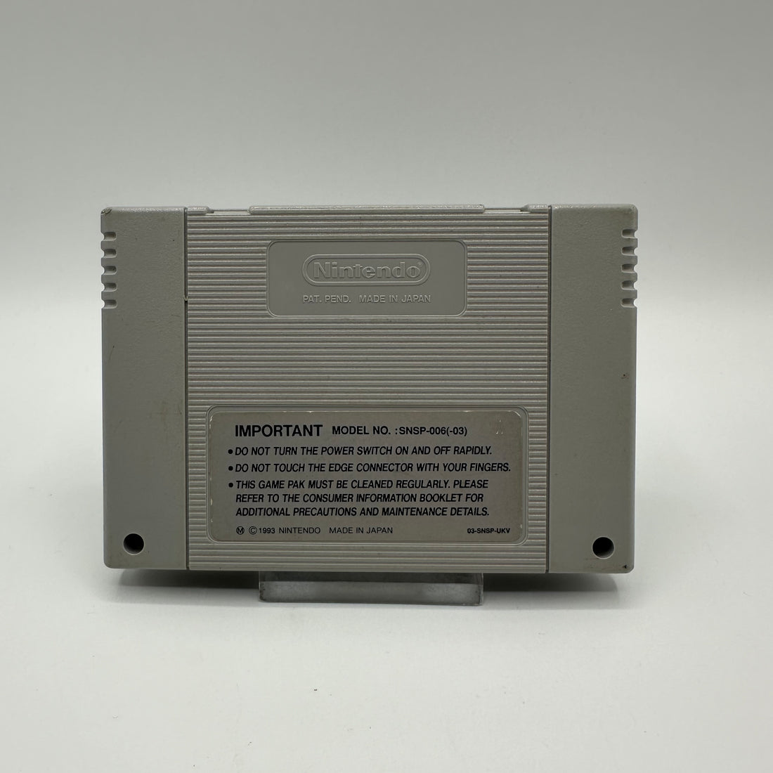 Super Mario World 2 - Yoshis Island - Gebrauchsspuren