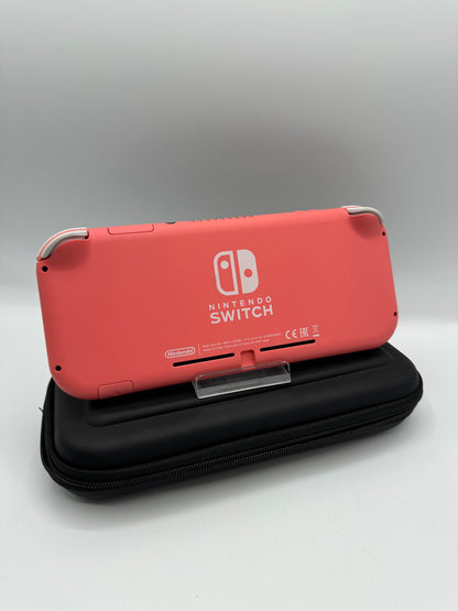 Nintendo Switch Lite - Rosa Inkl. Kabel und Tasche