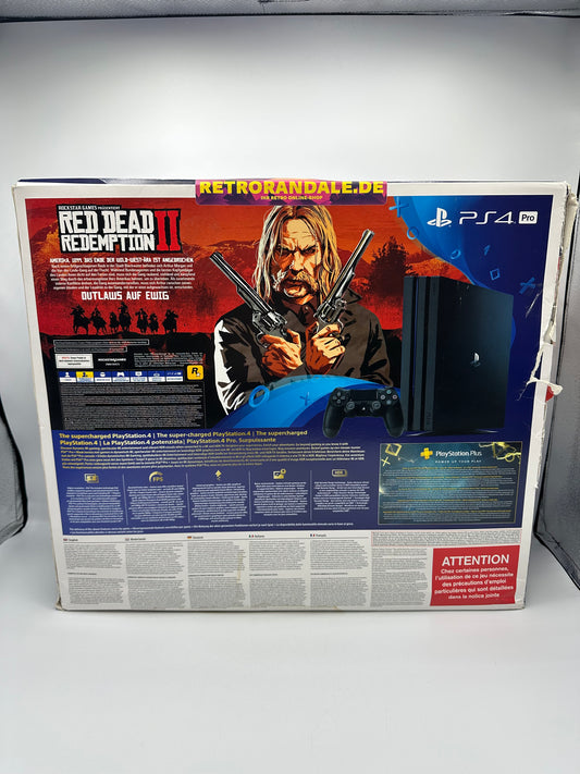 Playstation 4 Pro Konsole Red Dead Redemption 2 - OVP