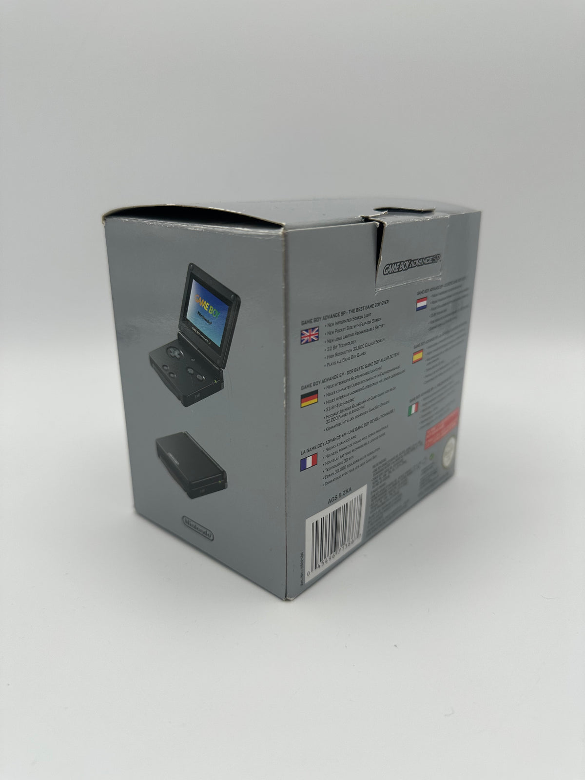 Gameboy Advance SP Schwarz - OVP