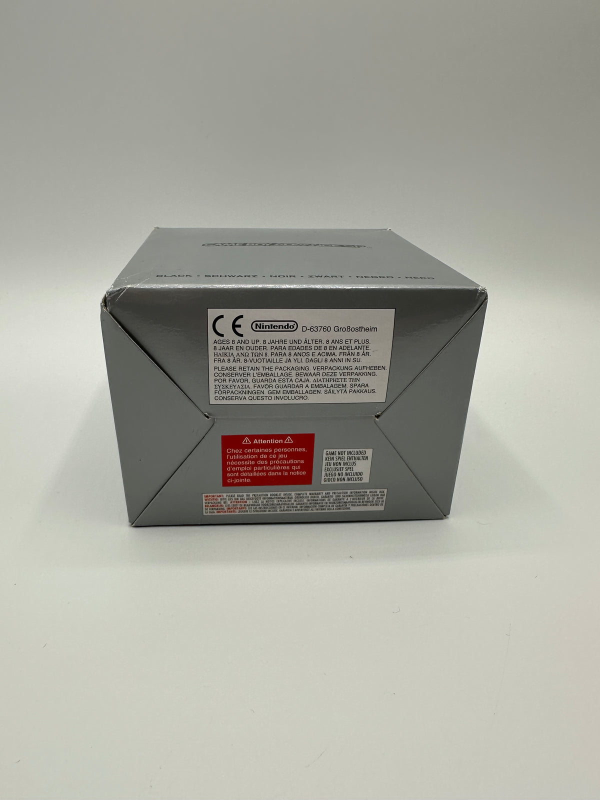Gameboy Advance SP Schwarz - OVP