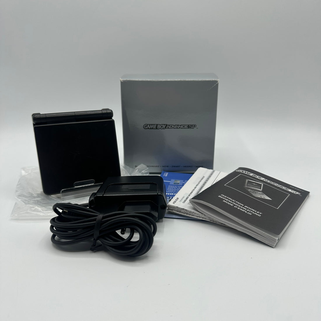 Gameboy Advance SP Schwarz - OVP