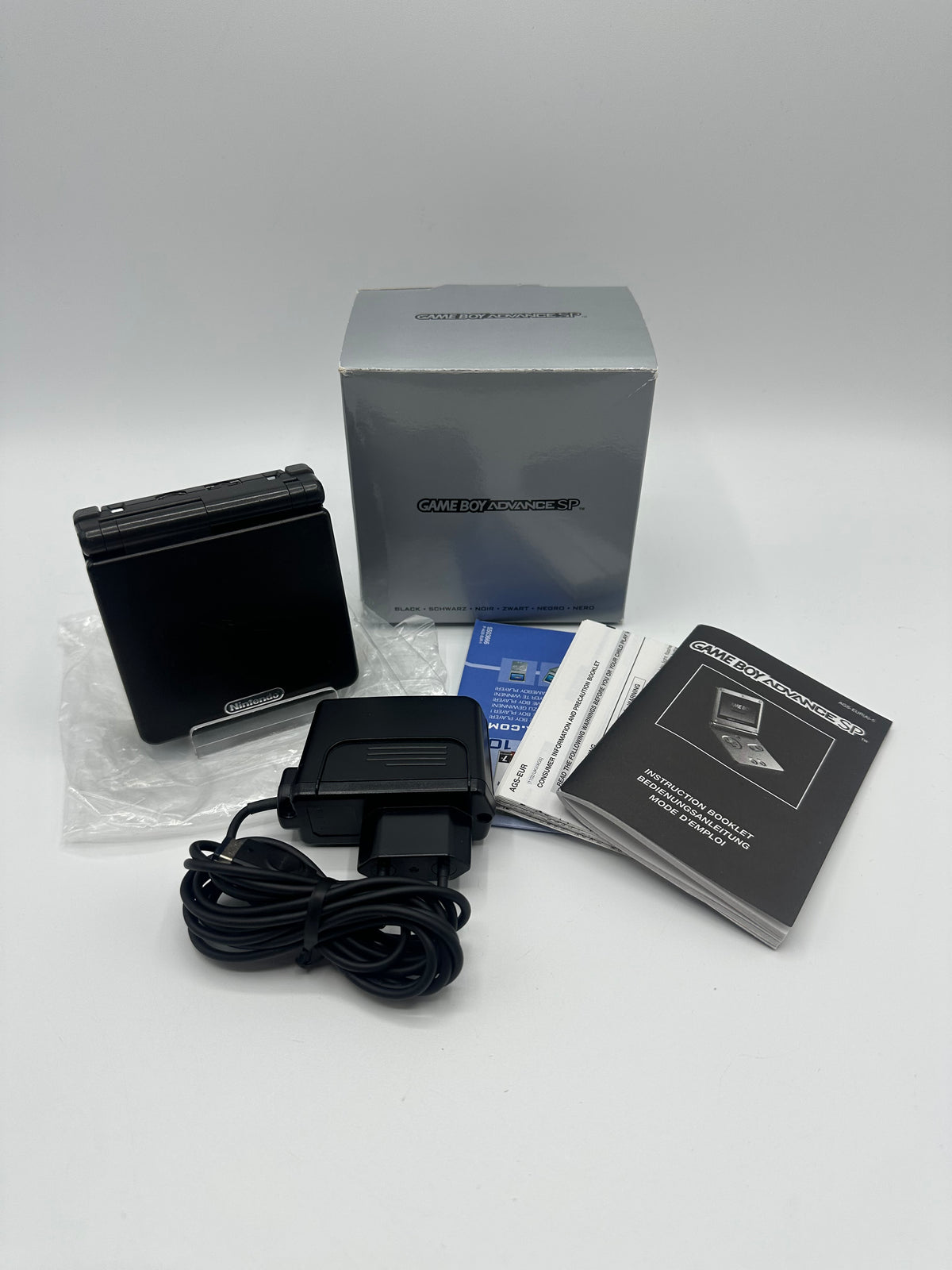 Gameboy Advance SP Schwarz - OVP