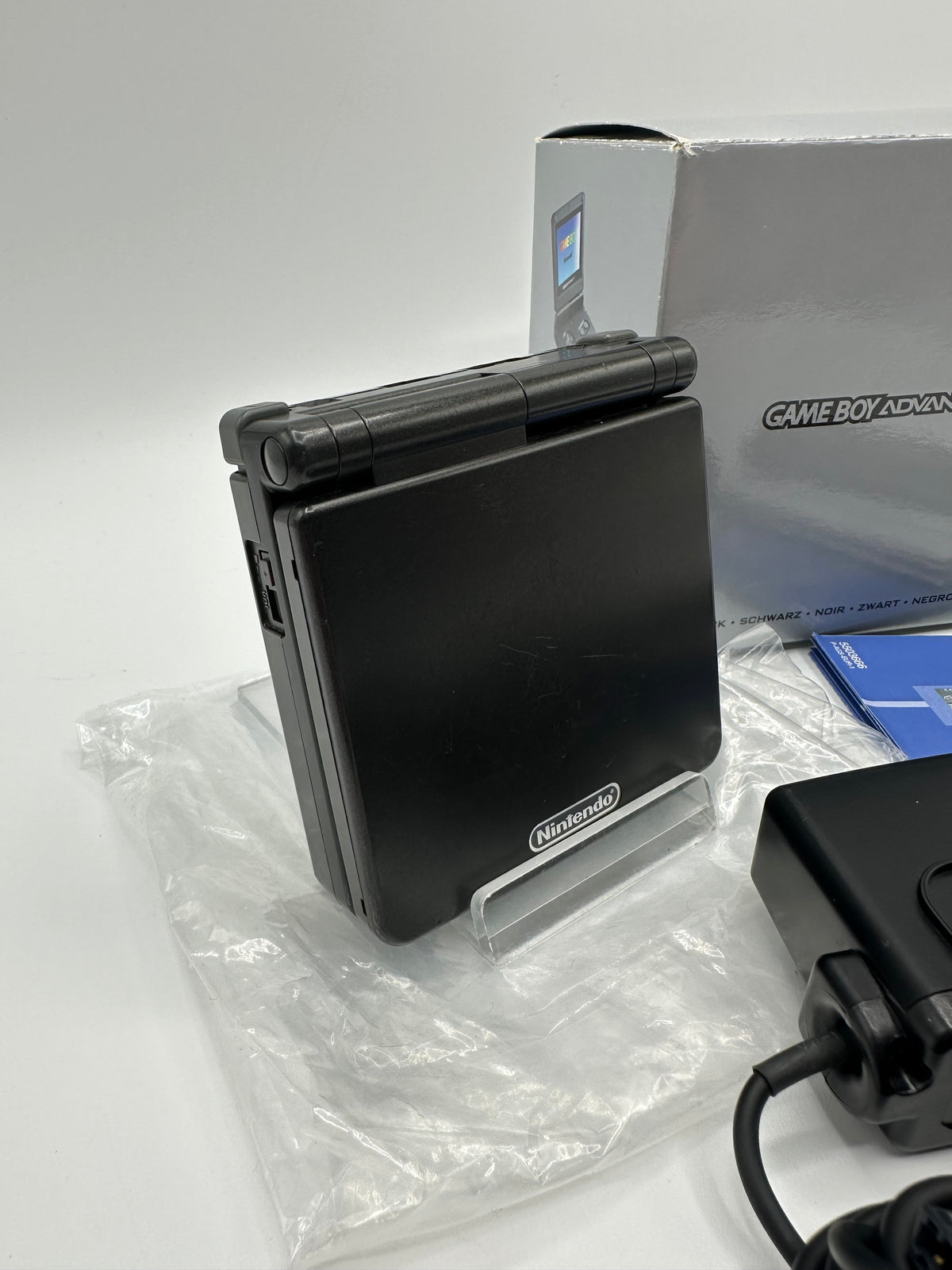 Gameboy Advance SP Schwarz - OVP