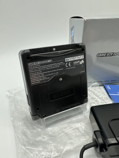 Gameboy Advance SP Schwarz - OVP