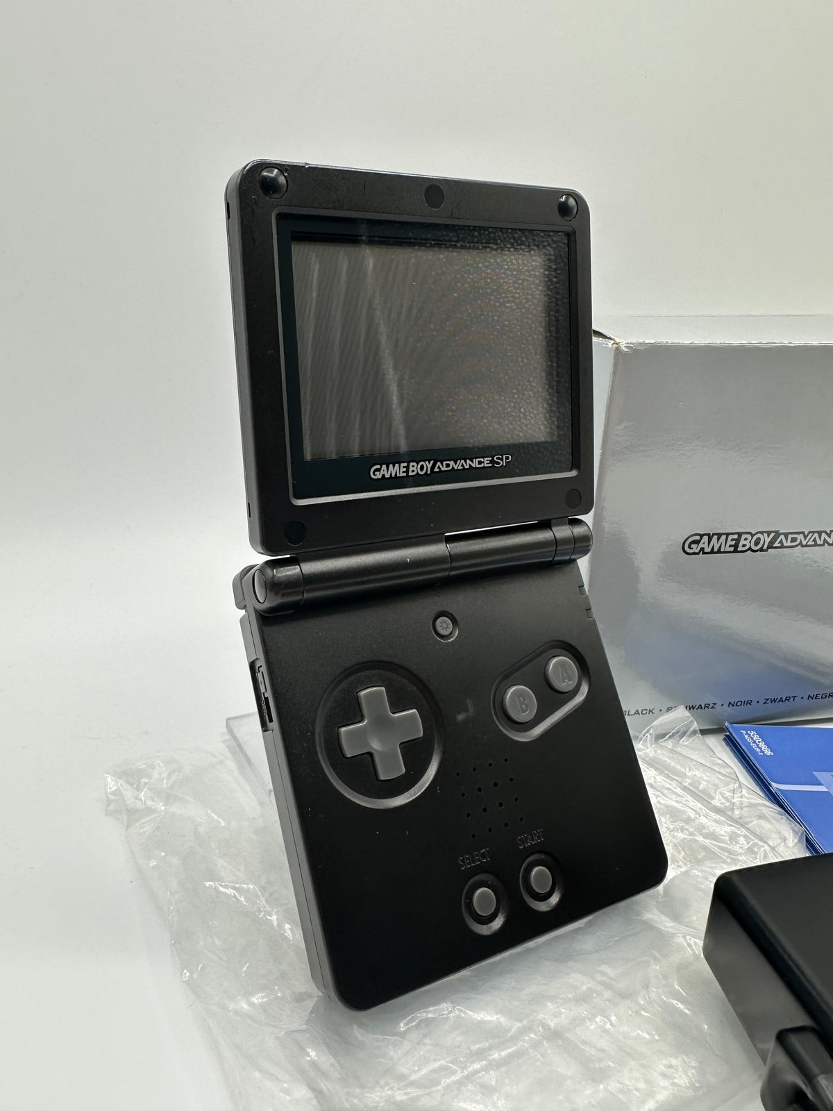 Gameboy Advance SP Schwarz - OVP