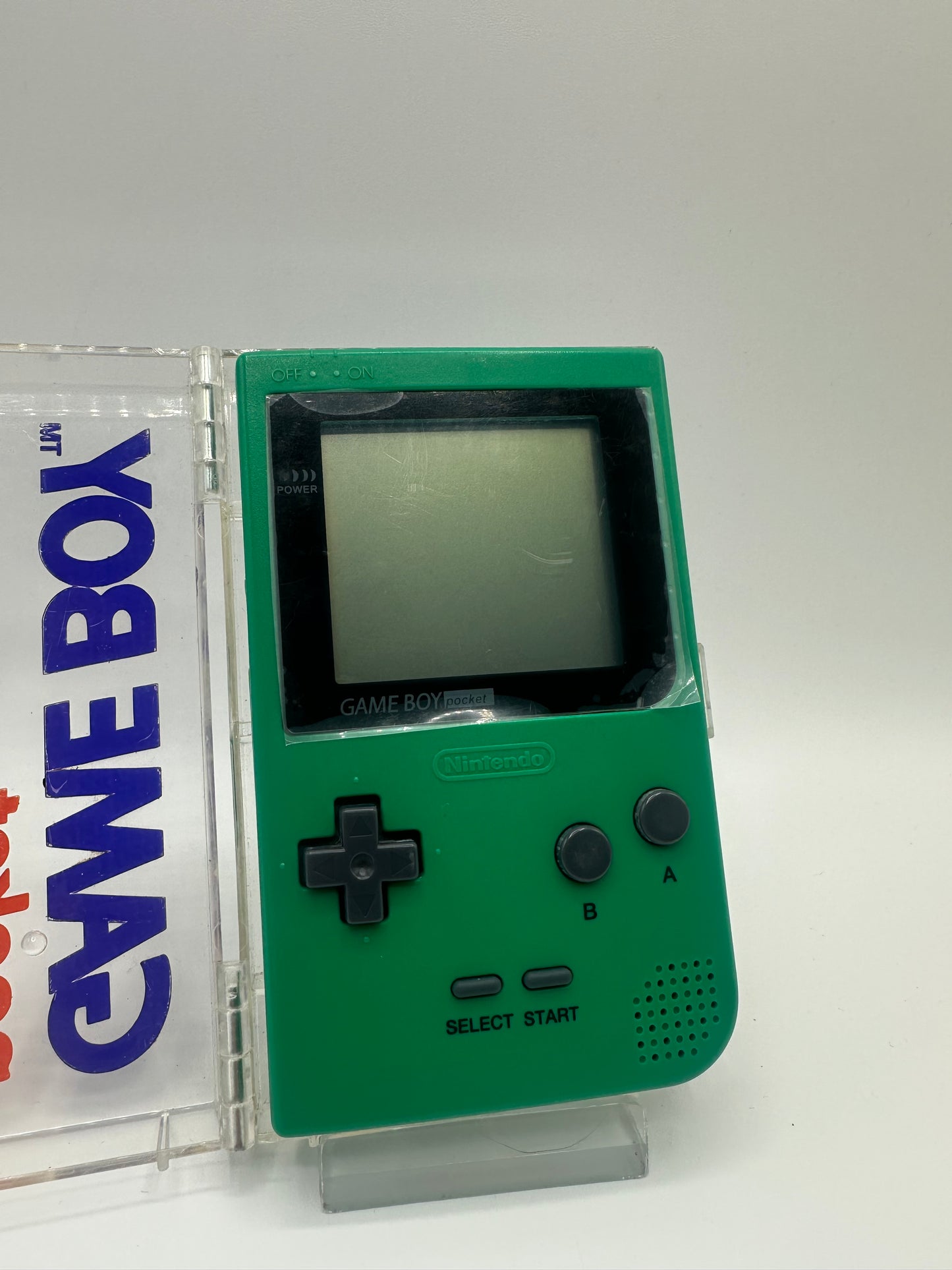 Gameboy Pocket - Grün mit Hülle