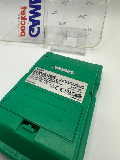 Gameboy Pocket - Grün mit Hülle