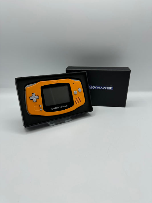 Refurbished Gameboy Advance Spice Orange mit Verpackung
