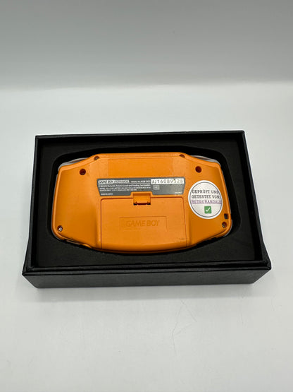 Refurbished Gameboy Advance Spice Orange mit Verpackung