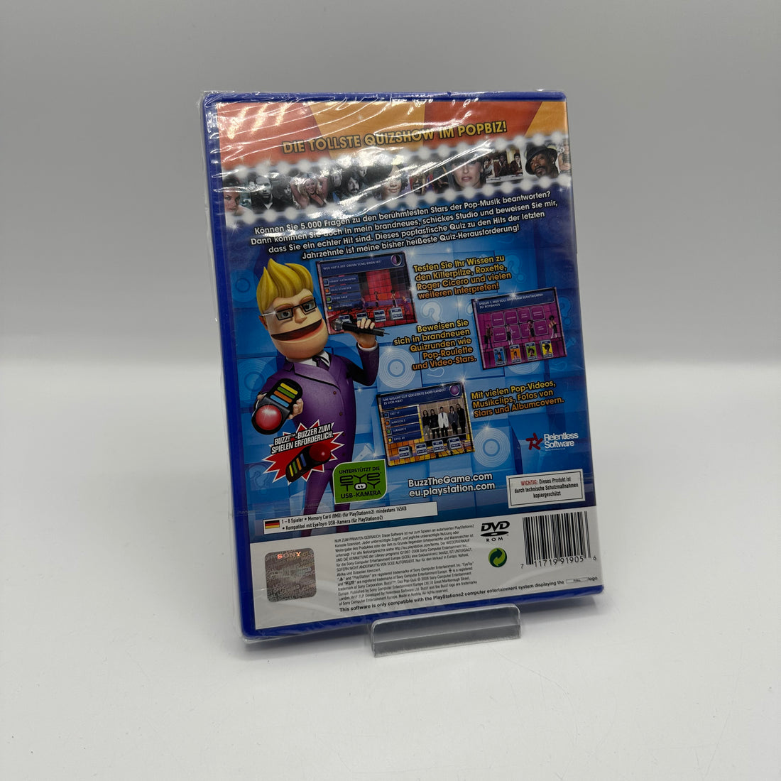 Buzz Das Pop-Quiz Sealed