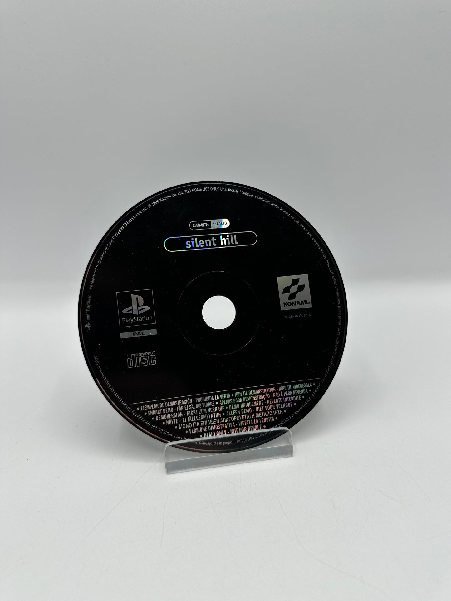 Silent Hill Trial Version- Disc Only