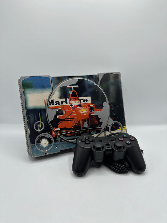 Playstation 1 Formel 1 Design mit Controller