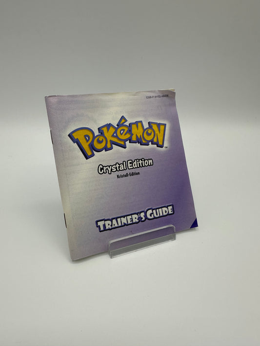 Pokemon Crystal Edition Trainers Guide