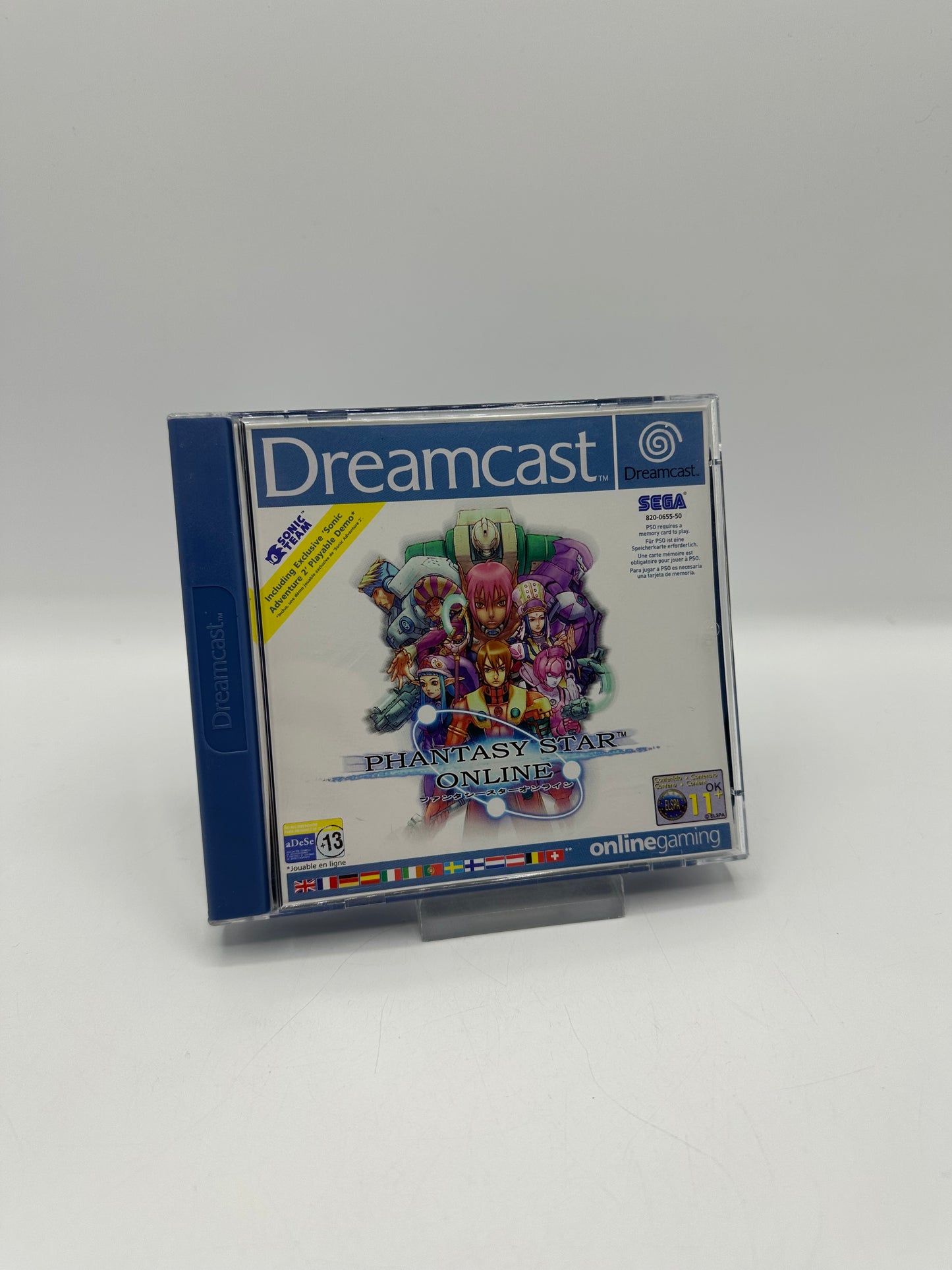 Phantsay Star Online + Sonic Adventure 2 Demo