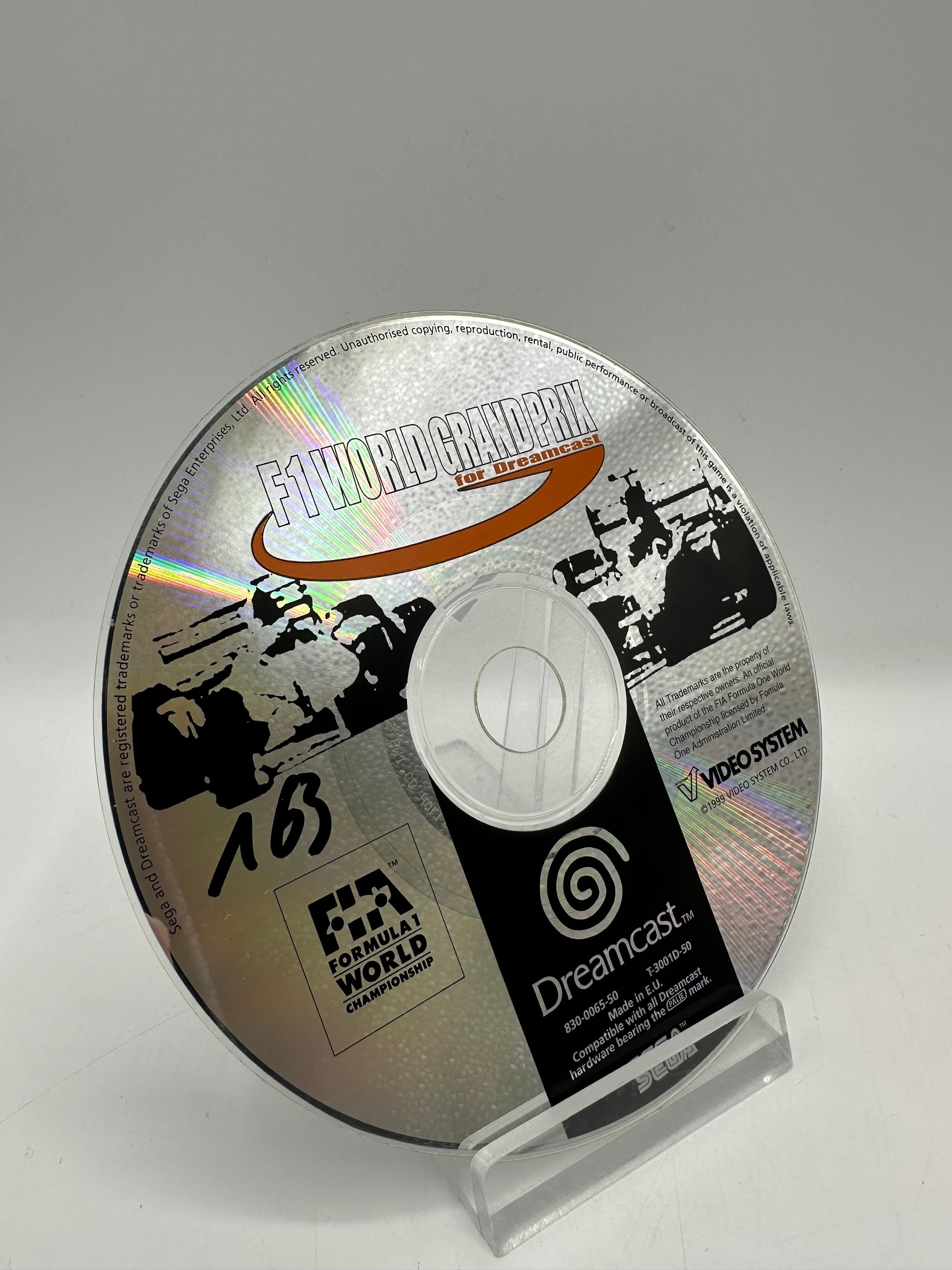 F1 World Grand Prix Dreamcast | Disc Only | Formel 1 Spiel – Retro Randale