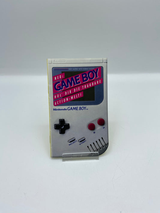 NEU: Game Boy Hol dir die Tragbare Action-Welt! Anleitung / Flyer