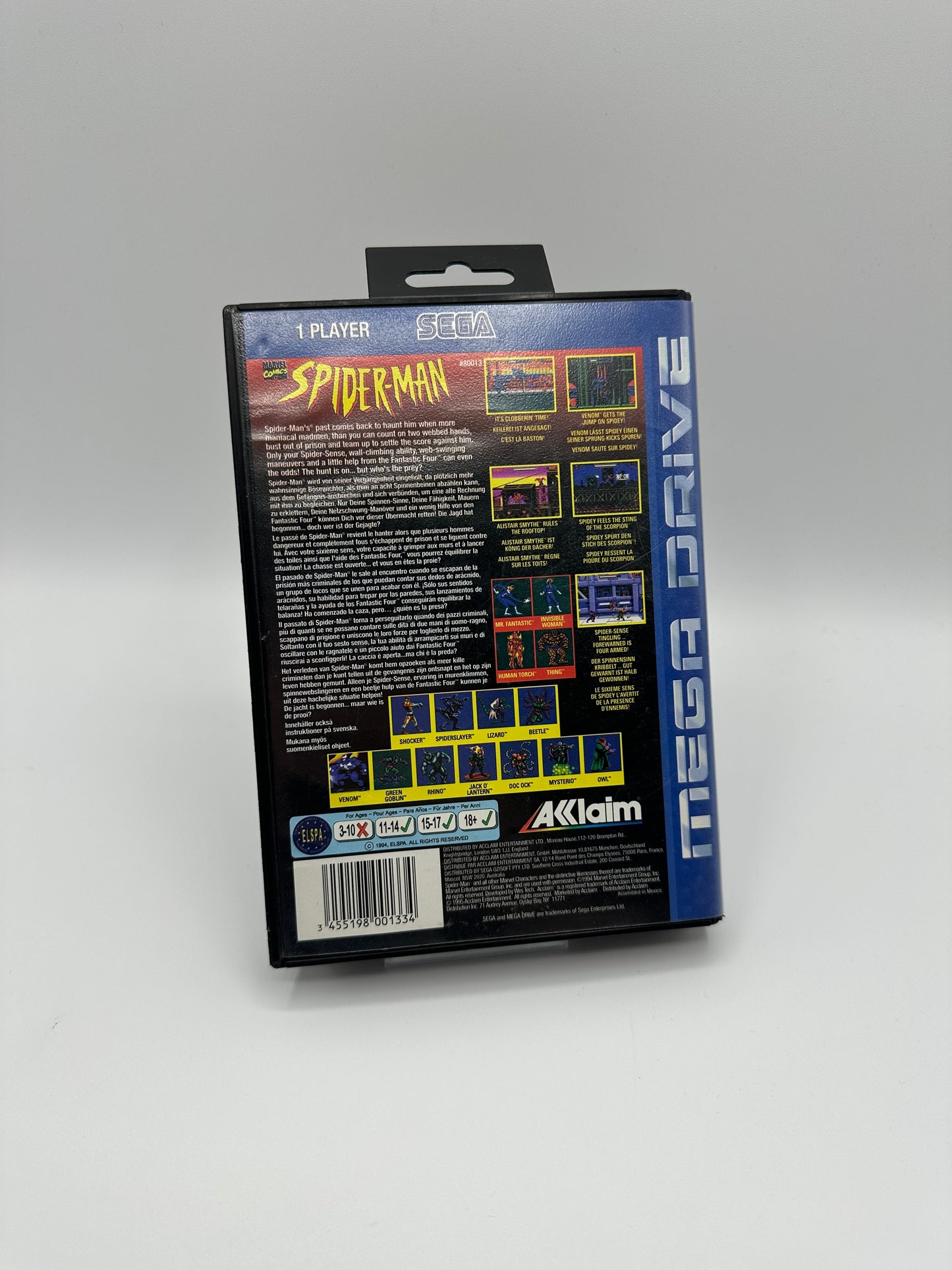 Mega Drive Spider-Man