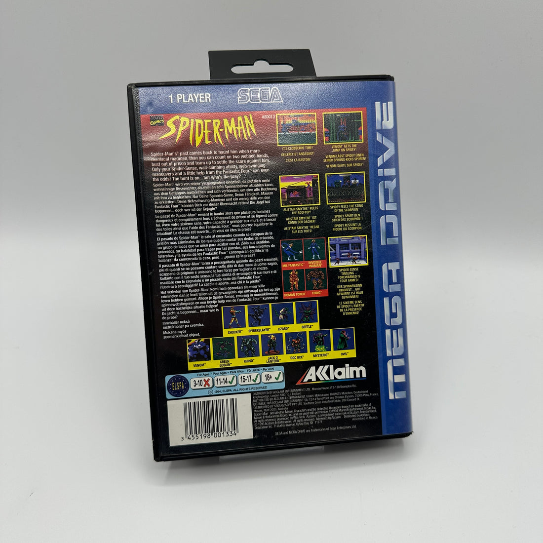 Mega Drive Spider-Man