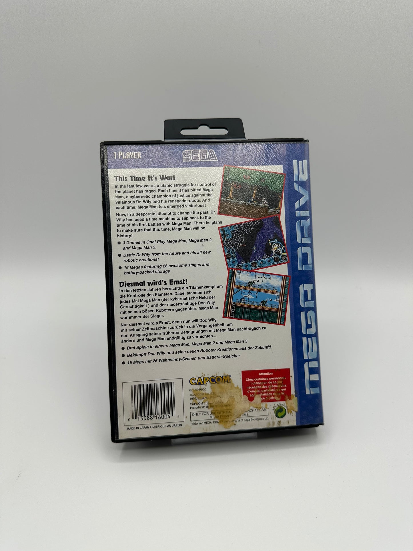 Mega Drive Mega Man The Wily Wars