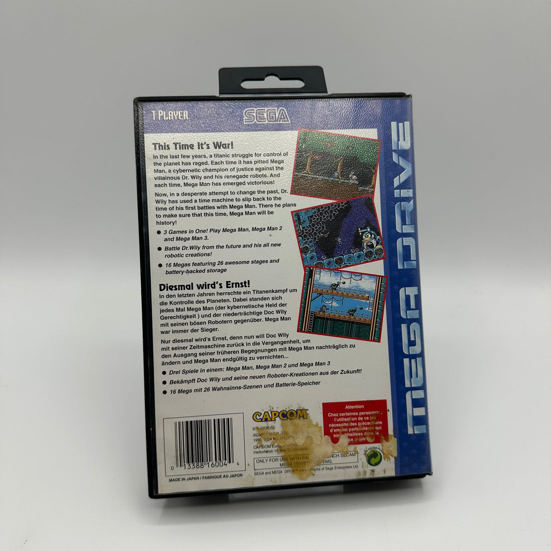 Mega Drive Mega Man The Wily Wars