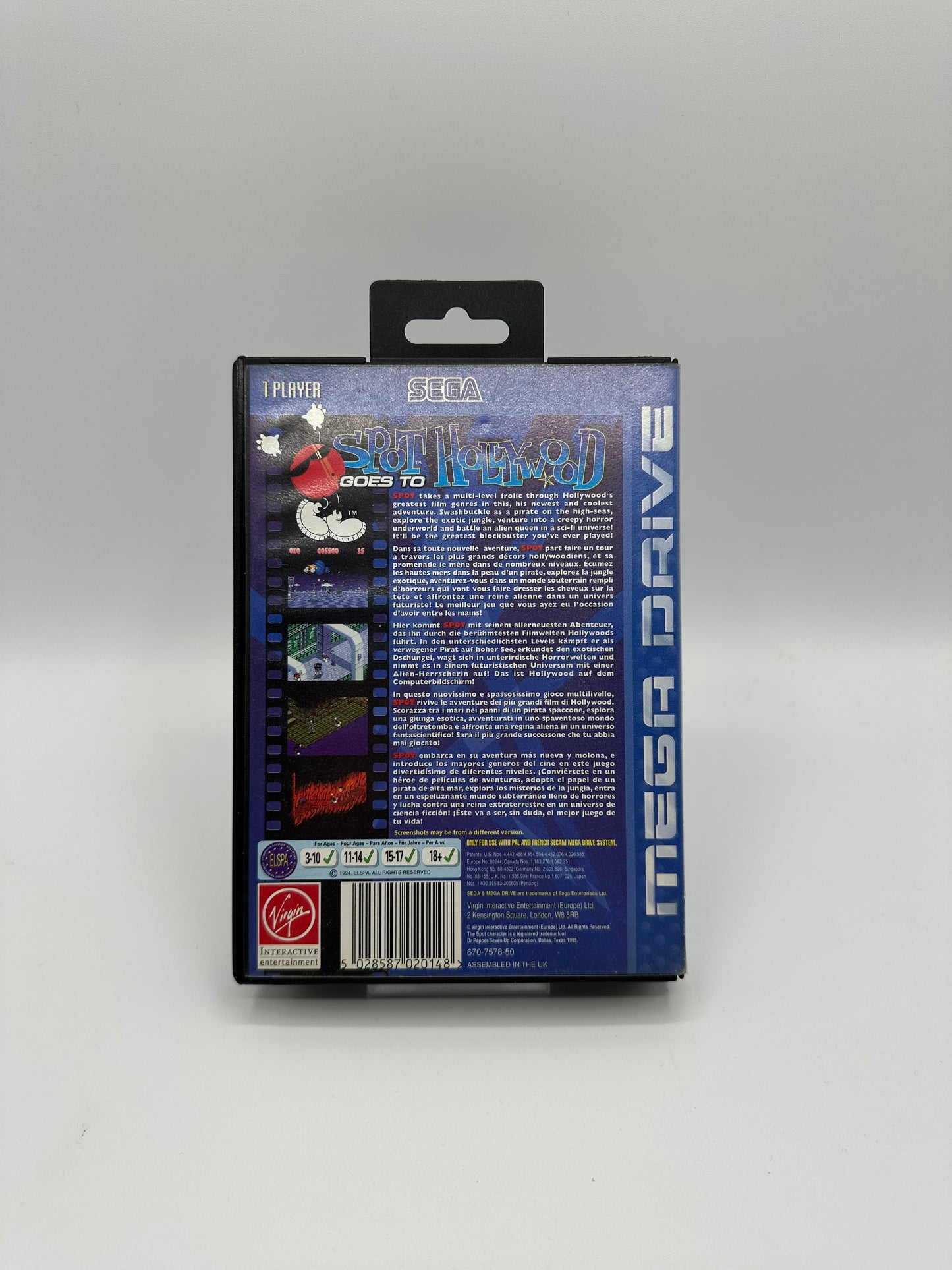 Mega Drive Spot goes to Hollywood