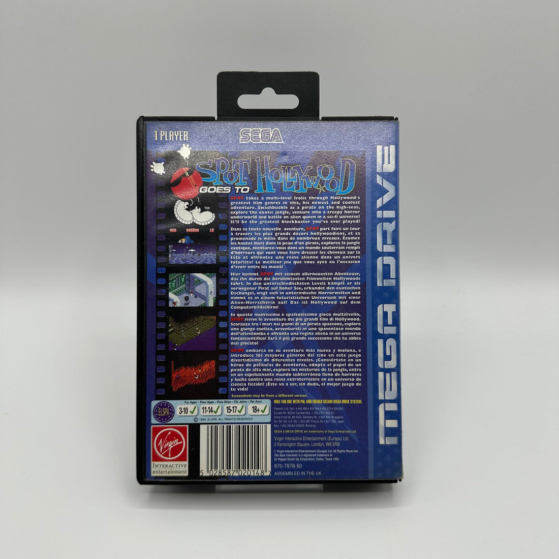 Mega Drive Spot goes to Hollywood