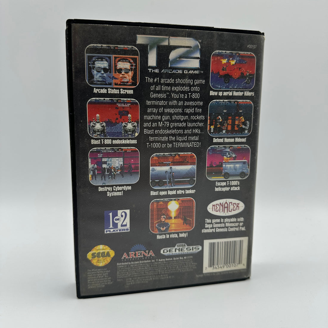 Mega Drive T2 The Arcade Game