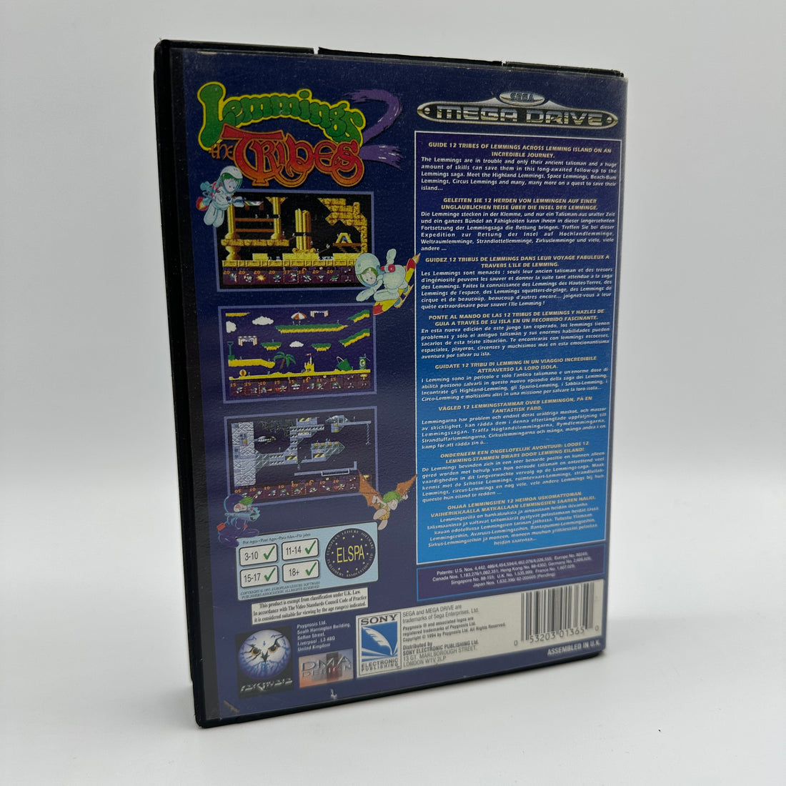 Mega Drive Lemmings Tribes 2