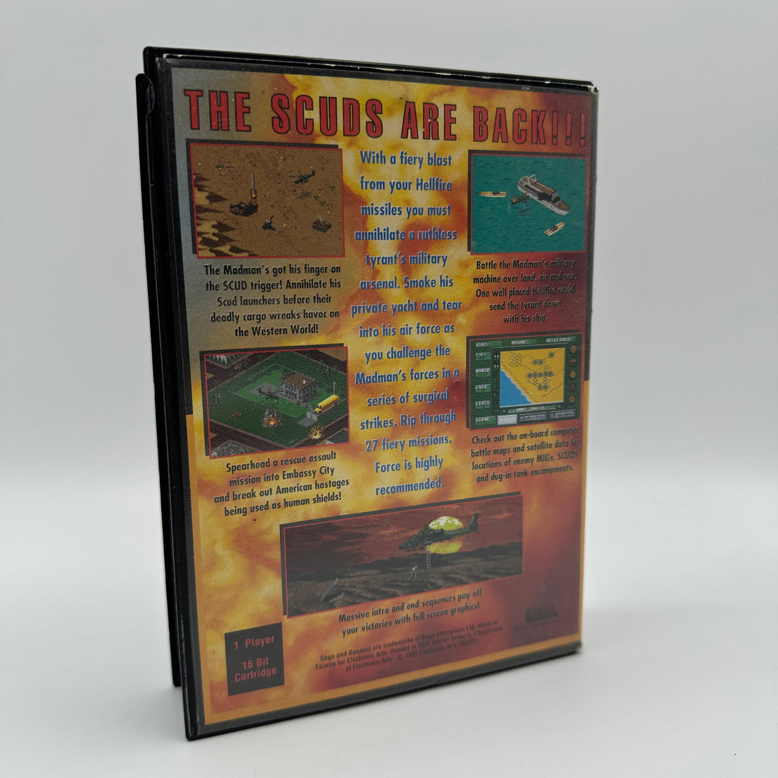 Mega Drive Air Force Desert Strike Return to the Gulf - Ohne Anleitung