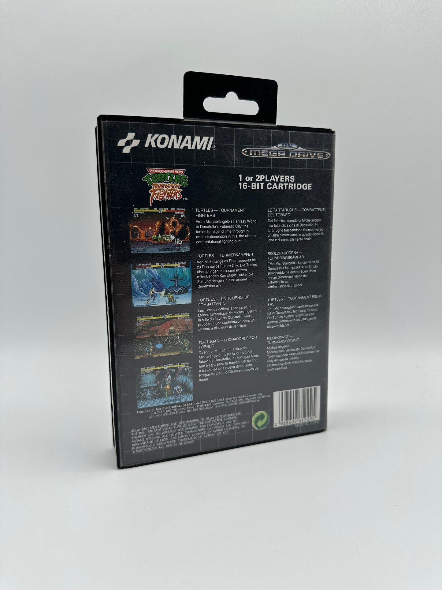 Mega Drive Turtles Tournament Fighters