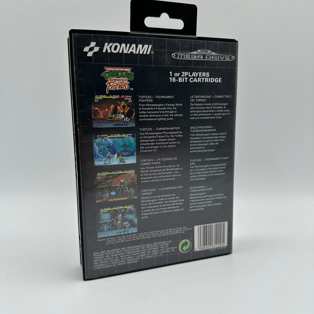 Mega Drive Turtles Tournament Fighters