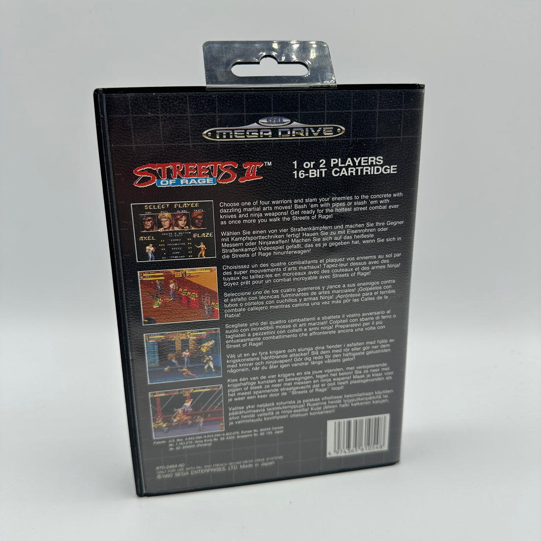 Mega Drive Streets of Rage 2