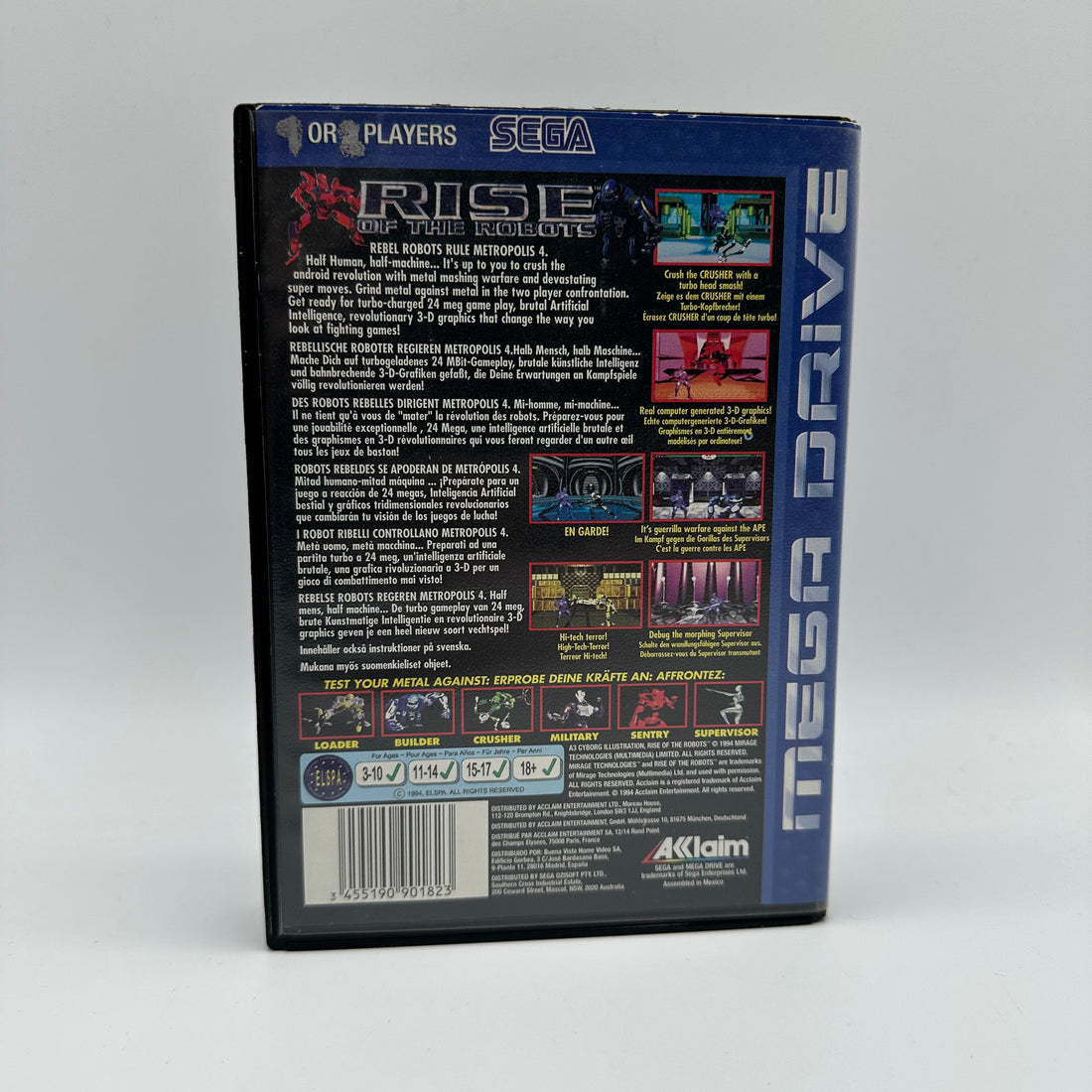 Mega Drive Rise of the Robots