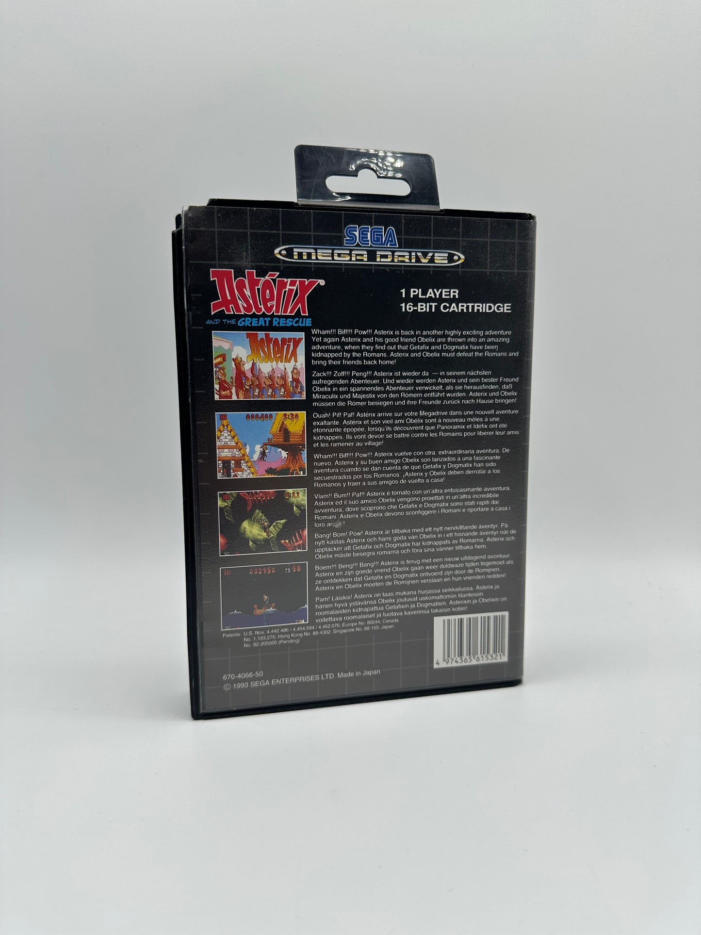Mega Drive Asterix and the Great Rescue