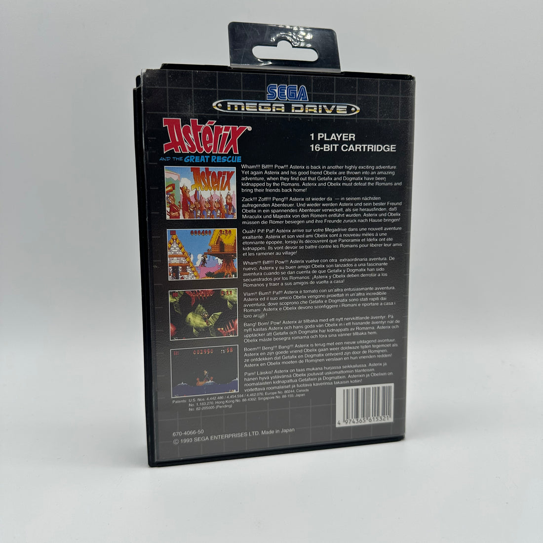 Mega Drive Asterix and the Great Rescue