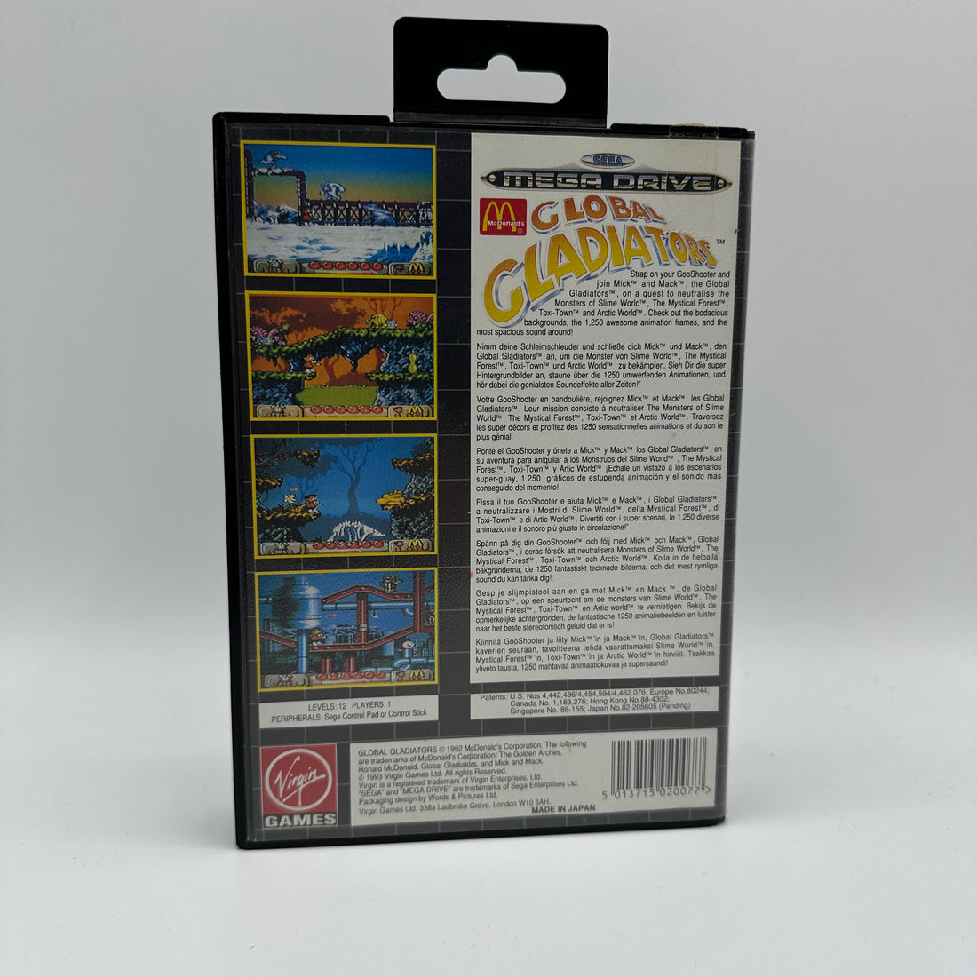 Mega Drive Global Gladiators