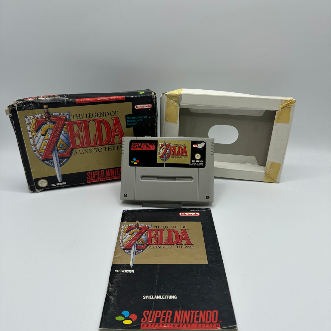 The Legend of Zelda a link to the past - OVP beschädigt