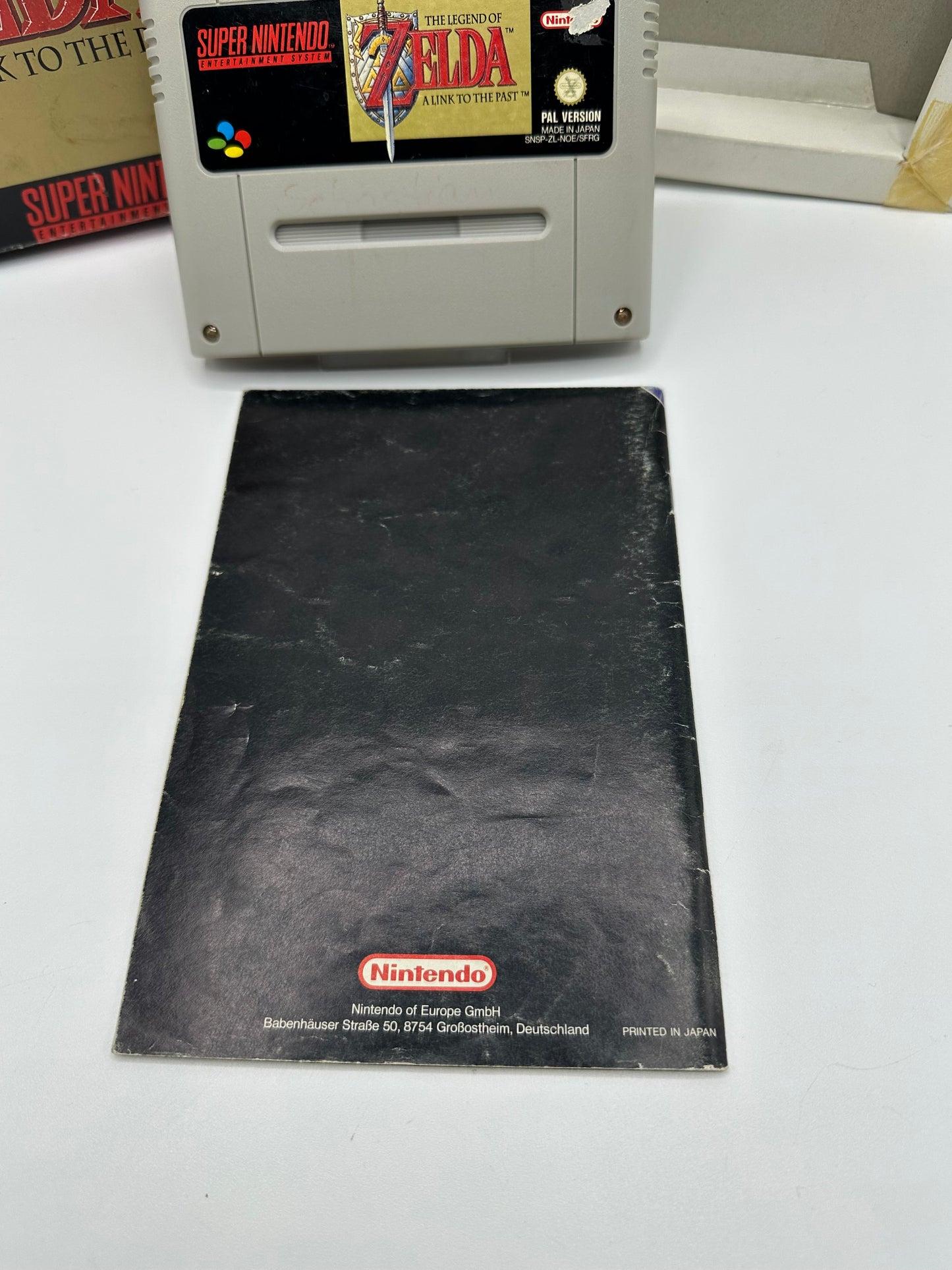 The Legend of Zelda a link to the past - OVP beschädigt