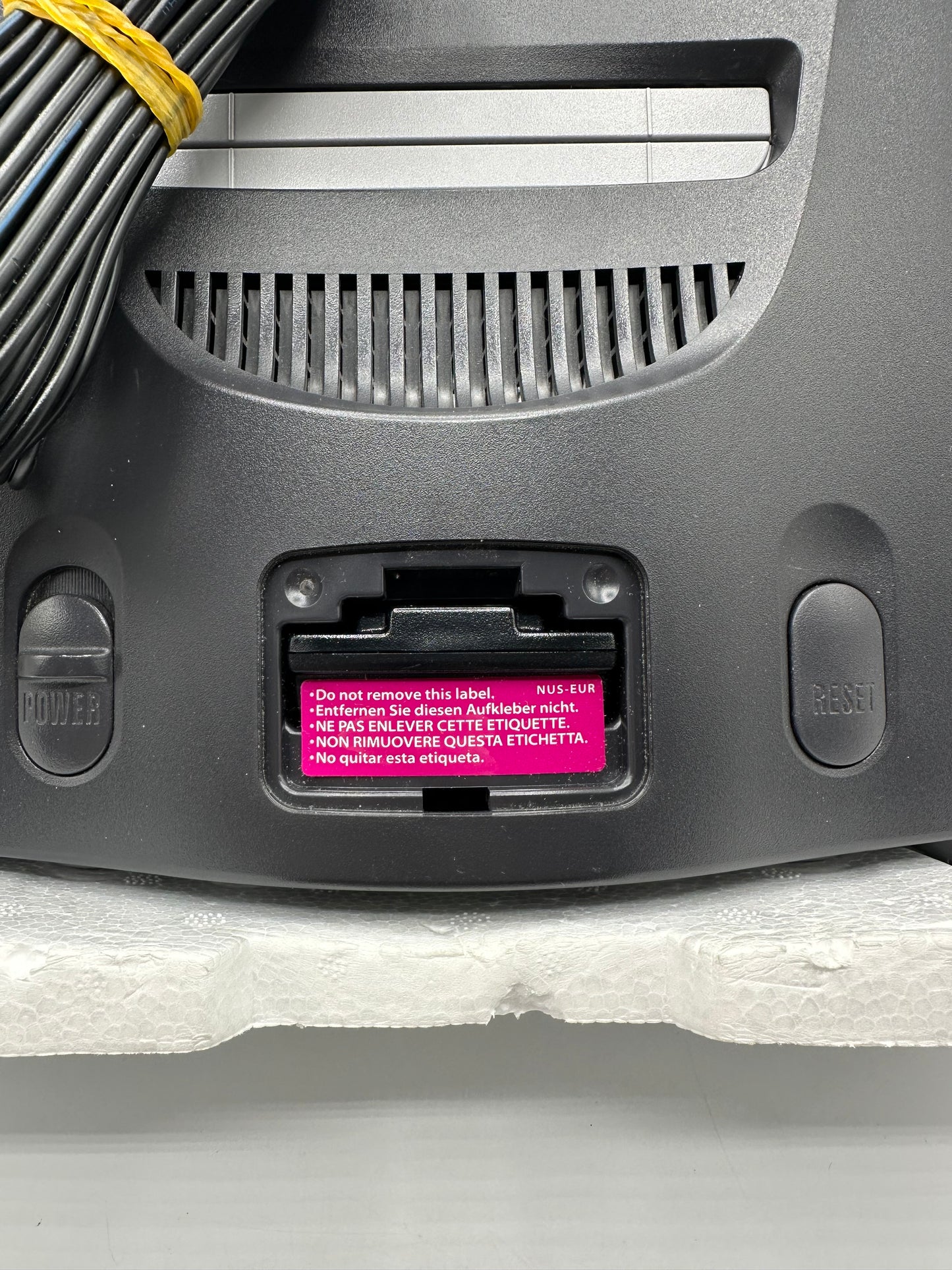 N64 Konsole OVP - Nintendo 64 Konsole OVP