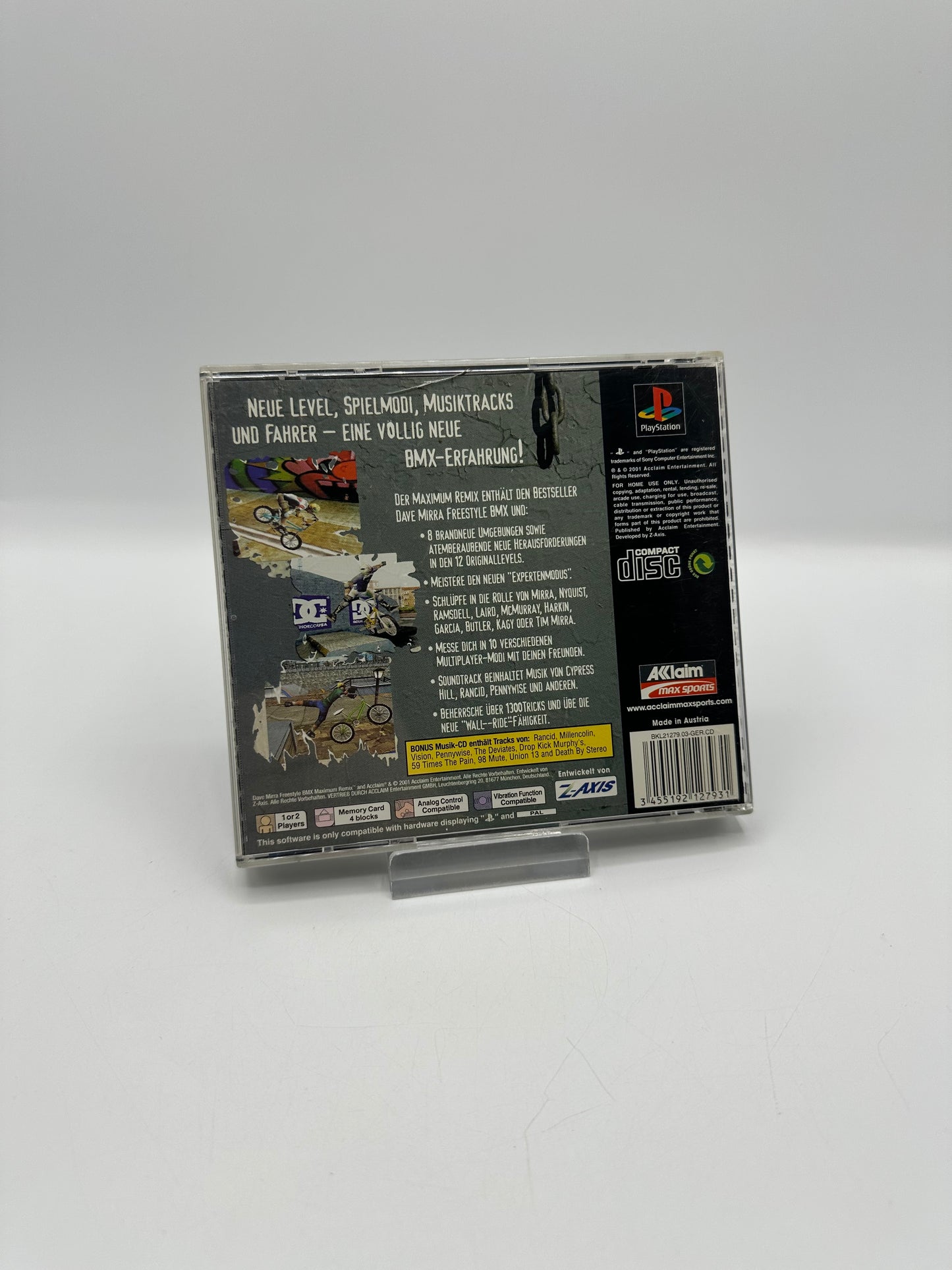 Dave Mirra freestyle BMX Maximum Remix