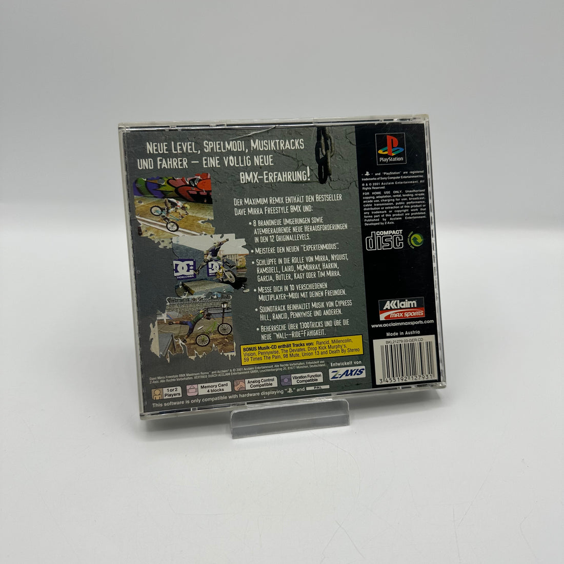 Dave Mirra freestyle BMX Maximum Remix