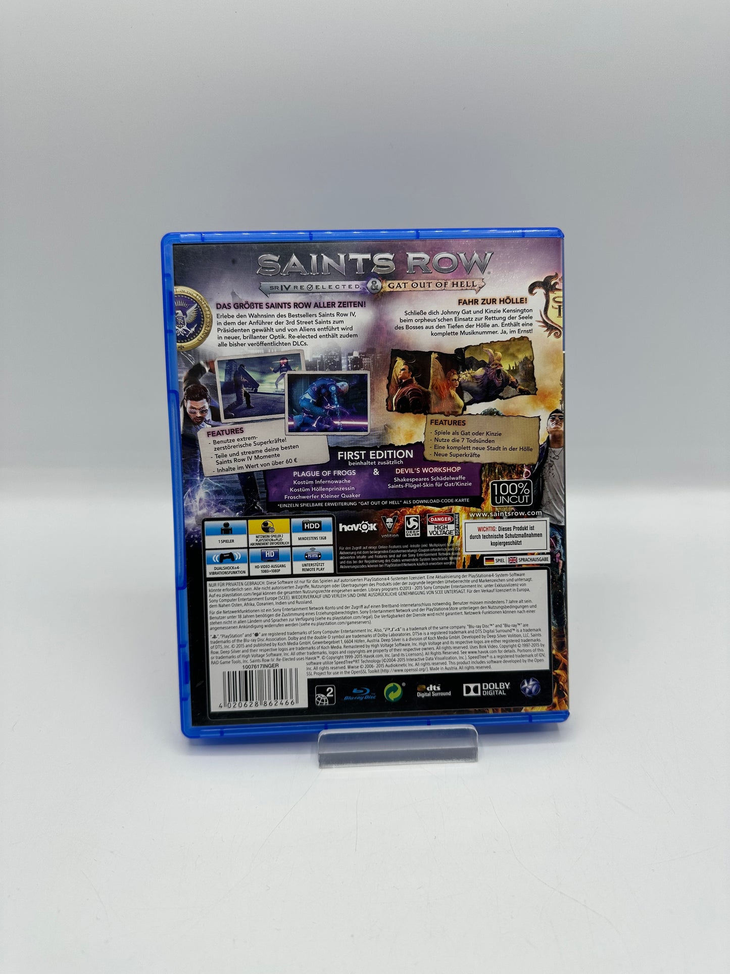 Saints Row First Edition SrIV Reelected & Gat out of Hell